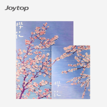 Wholesale Sakura B5 A5 Exercise Books with Sewing Binding
