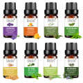 Unclin 8pcs Pure Essential Oil Set Humidifier Aromatherapy Lavender Peppermint Frankincense Eucalyptus Tea Tree Orange Massage