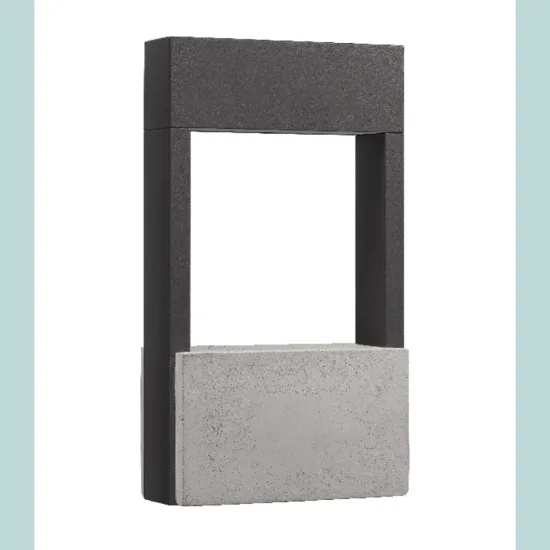 Cement Base Led Lighting Wall Lamp