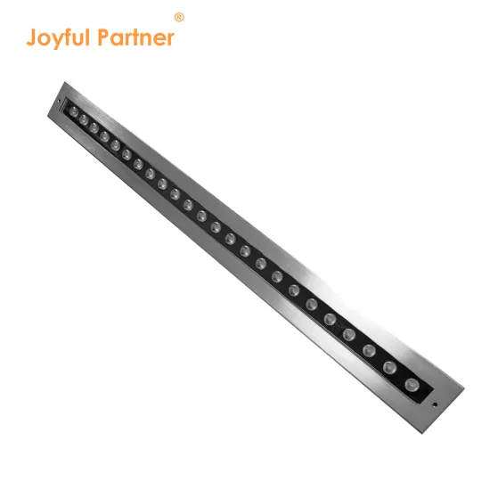 IP67 Recessed Ground Lights: 24W 24VDC LED Walkover Linear Rectangular Underground Stair Lighting