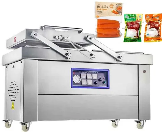 CE Certified Electric Double Chamber Vacuum Packaging Machine for Food