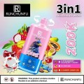 RUNCHUNFU 200K พัฟ 3in1 vape
