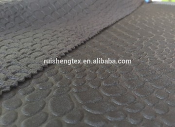 100D 4way stretch bonded tpu emboss printing fabirc with car
