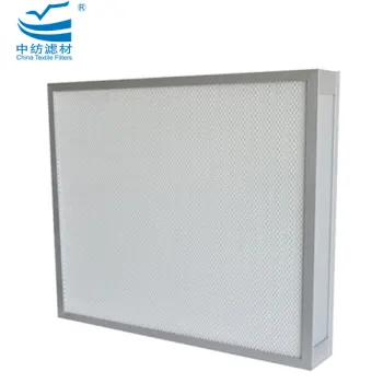 High Efficiency Mini Pleated Hepa Filter