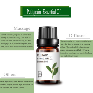 Top quality wholesale private label petitgrain essential oil