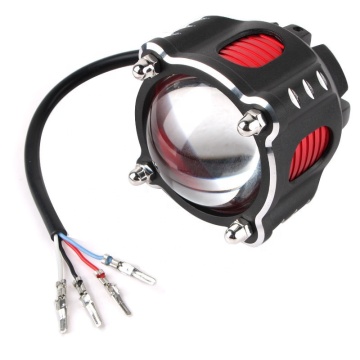 LED Motorcycle Laser Spotlight Headlight Lens