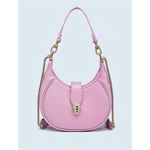 Trendy Trend Genuine Leather Women's Half-Moon Bag