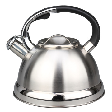 Silver Stainless Steel Whistling Kettle