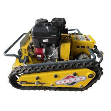Crawler Electric Lawn Mower for Grass Cutting - Electric and Gas Engine Garden Use