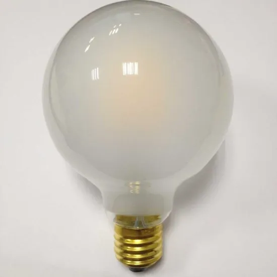 ETL CE RoHS list globe lamp G95 led filament bulb