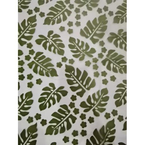 Neue Blumen-Design-Flockungsgewebe für Sofa-Polstergewebe