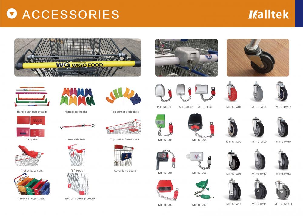 2 layer Metro Supermarket Shopping Trolley