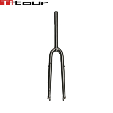 Gr.9 Titanium Alloy Road Bike Front Fork 700C