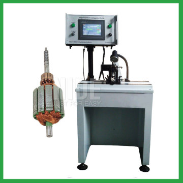 Semi-auto dynamic armature balancing machine