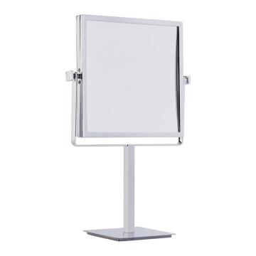 Square magnifying dressing table mirror