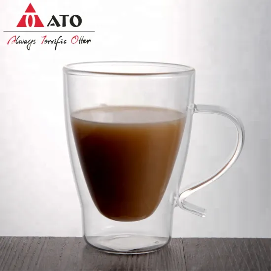 ATO Handmade double wall coffee glass