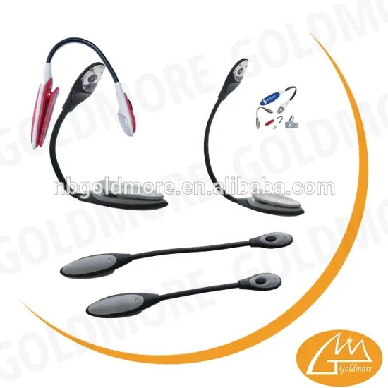 mini flexible book light with clip