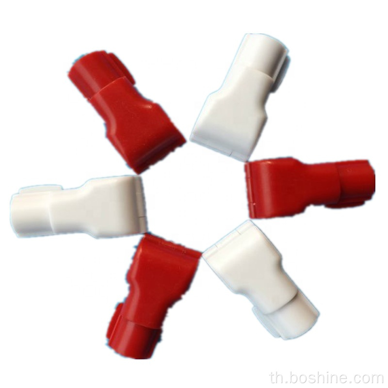 พลาสติกสีแดงความปลอดภัยหมุดหยุดล็อค