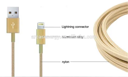 Blackred brand new design moblie usb cable, colorful flex usb cable , usb cable with led lighting