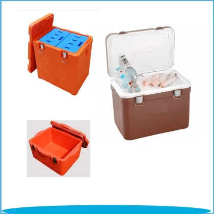 seafood transportation marine cooler box with wheels