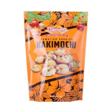 Новый дизайн алюминиевая фольга Ziplock Food Snack Stand Up Zip Sack