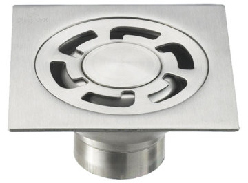208b American Popular Stainless Steel Vane Floor Drain