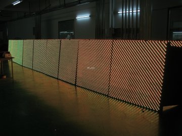 Red / Yellow / Green Tri Color Led Display Screens P16 2r1g 220v / 110v 1/4 Scanning