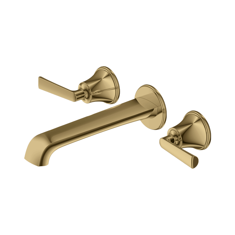 Wall Mounted Brass Basin Mixer