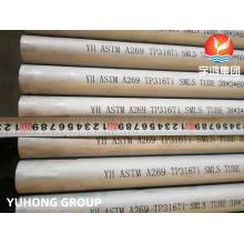 ASTM A269 TP316Ti Stainless Steel Seamless Pipe
