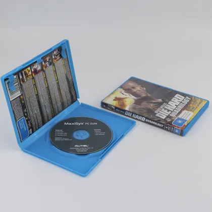 Wholesale Standard 14mm DVD Storage Case Blue Sega CD Case