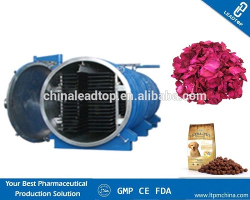 Vacuum freeze dried lyophilizer for vegetables