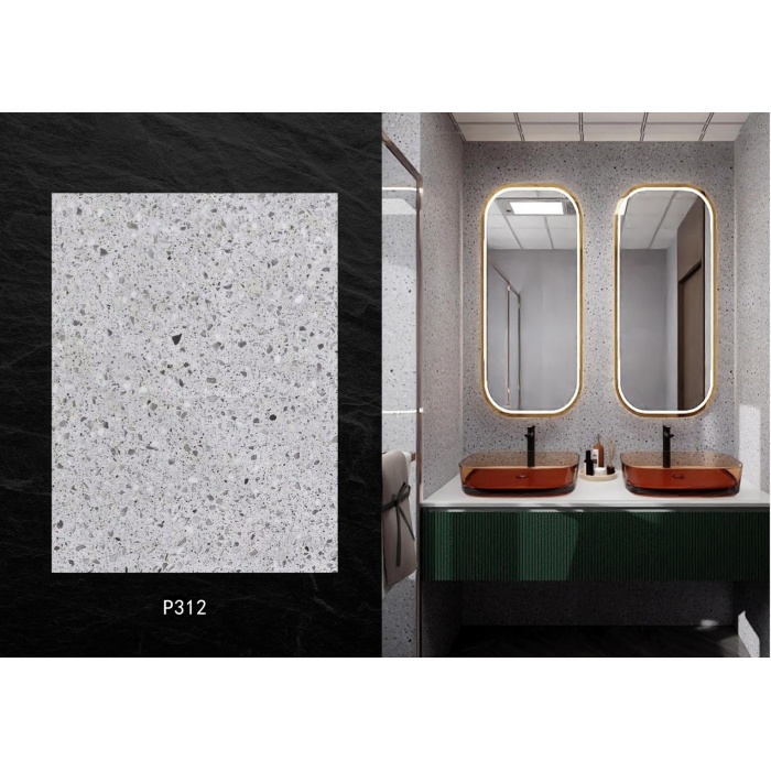 แผงผนัง SPC ความหนาแน่นสูงตกแต่งภายในอย่างมีสไตล์