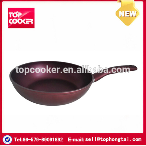 Indian color nonstick coating fry pan