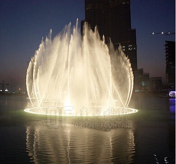music dancing outdoor swing colorful garden water fountain