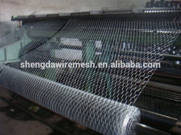 Fashion design PVC coated/galvanized hexagonal wire netting for agriculture