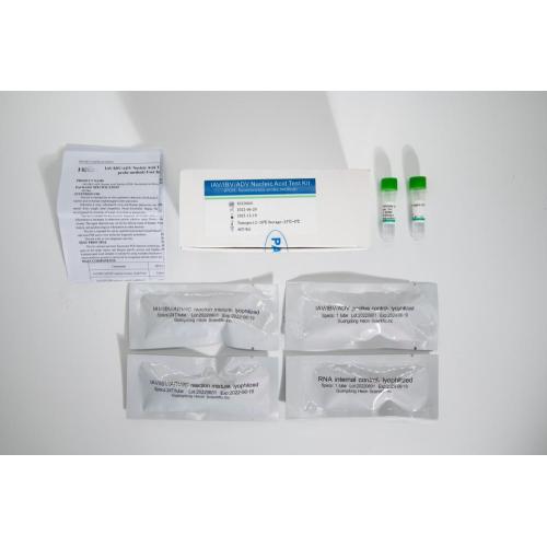 Kit de prueba de ácido nucleico IAV/IBV/ADV (método de sonda de fluorescencia PCR)