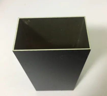 Color aluminum square tube