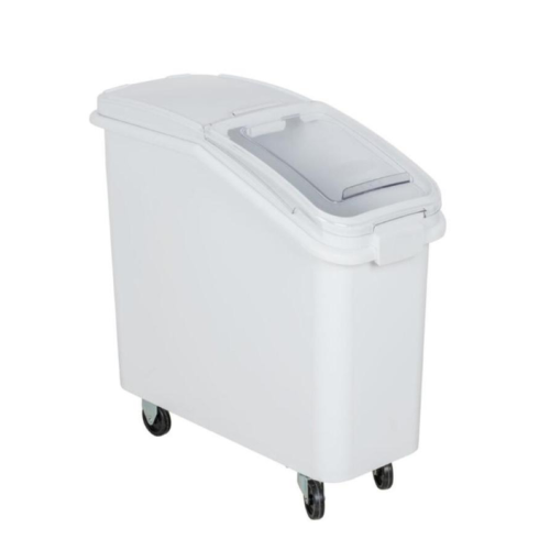 Pet Food Storage Container with Roller