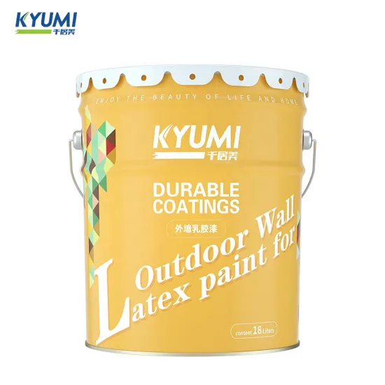 Water-Based Eco-Friendly Anti-Cracking Durable Mildew Resistant Exterior Emulsion Coating