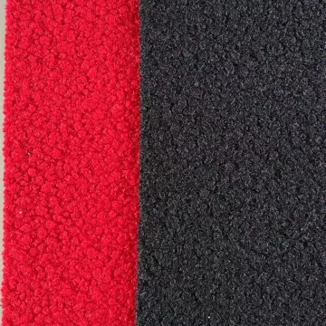 Knitting 100%polyester boucle fleece