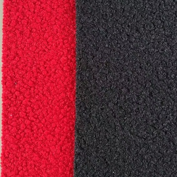 Knitting 100%polyester boucle fleece