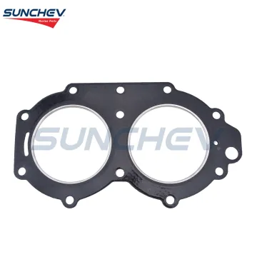 SUNCHEV Cylinder Head Gasket 6F5-11181-A1 6F5-11181-A0 6F5-11181-A2 T36-04000001 For Yamaha Outboard 40hp 2 Stroke