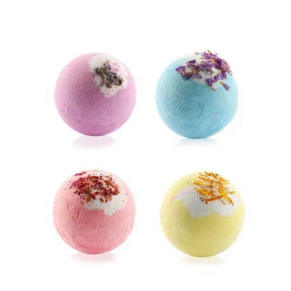 Colorful Customized Bath Salt Ball Set