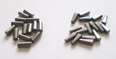 Cemented carbide pins