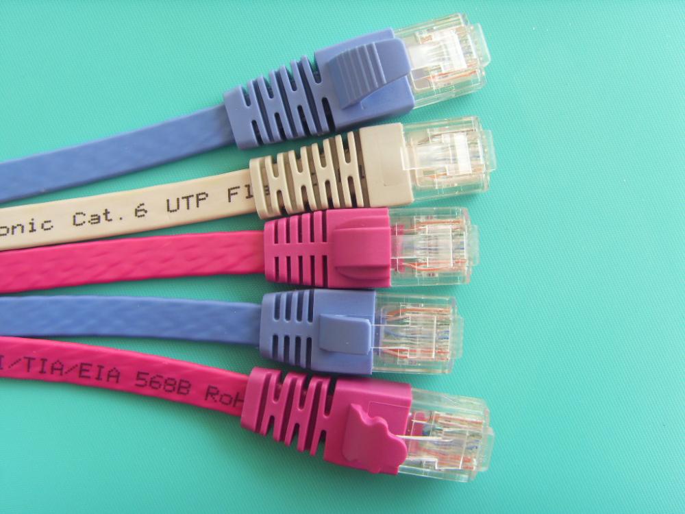 Cat.5e Cat.6 Flat Patch Cord