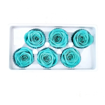 Eternal Rose Bouquet: 5-6 cm Preserved Roses for Wedding & Party Decorations