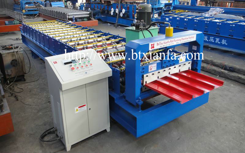 Joint Hidden Roof Panel Roll Forming Machine