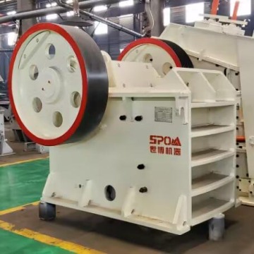 Stationary 80 Ton Stone Jaw Crusher Quartz Sale