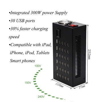 30-Port Charging Station Quick Charger