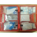 Caixa de equipamentos médicos de kit de sobrevivência de emergência de primeiros socorros